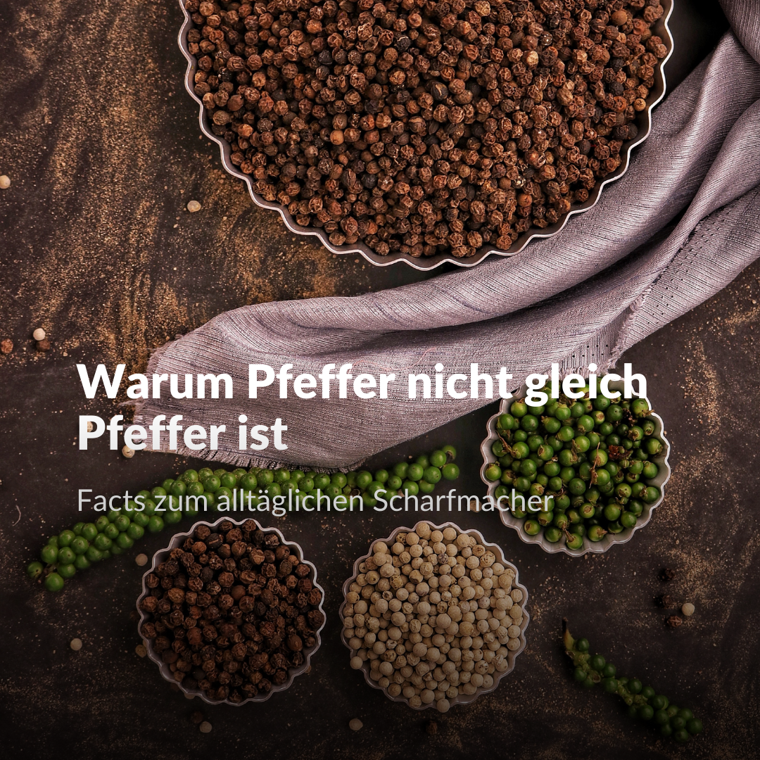 Why not all Pepper is the same: Varieties