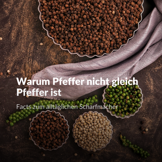 Why not all Pepper is the same: Varieties