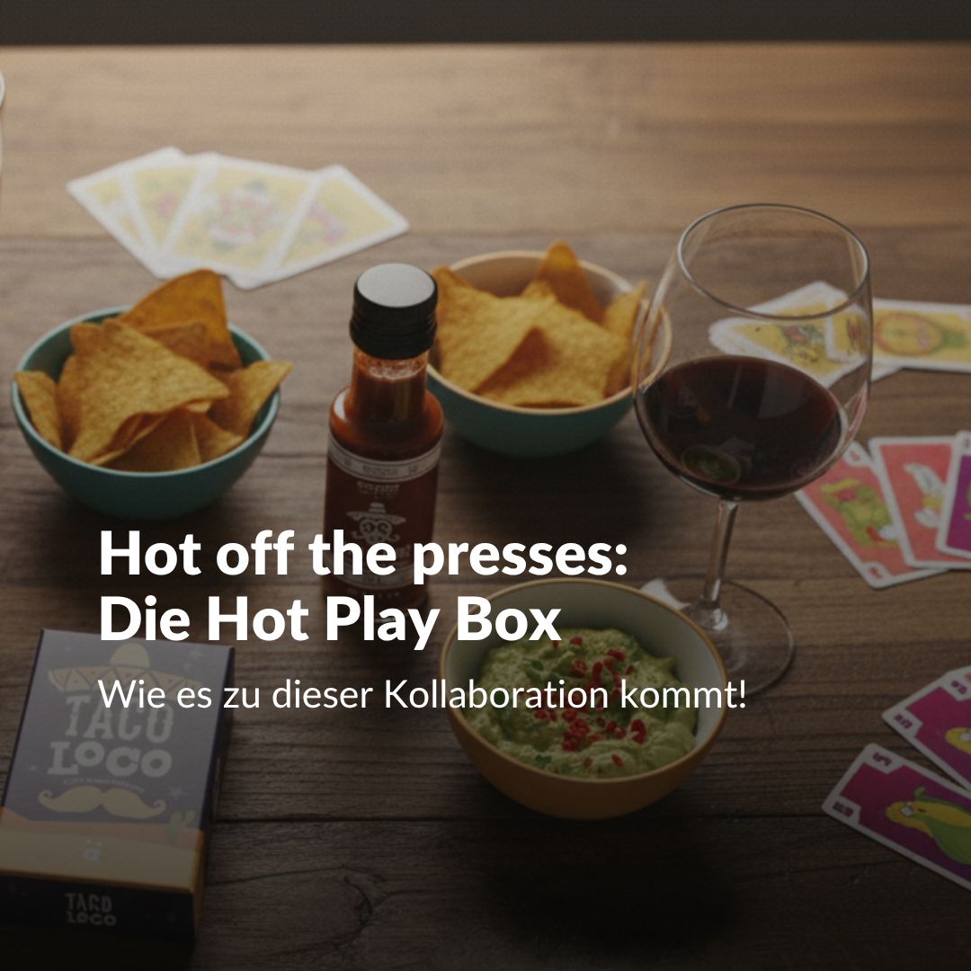 Blog Post Titelbild. Hot of the presses: Die Hot Play Box