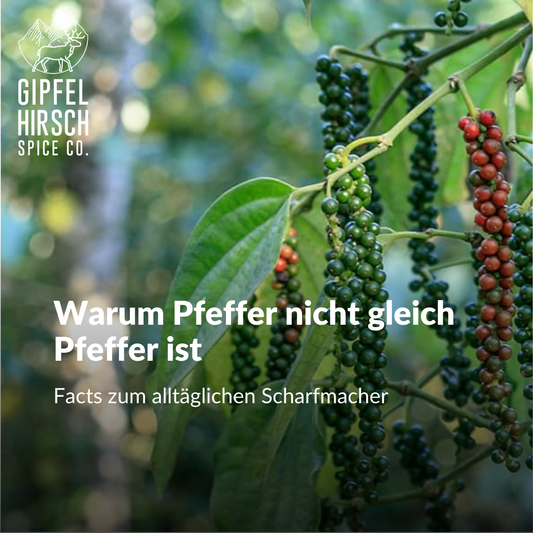 Why not all pepper is the same: Origins