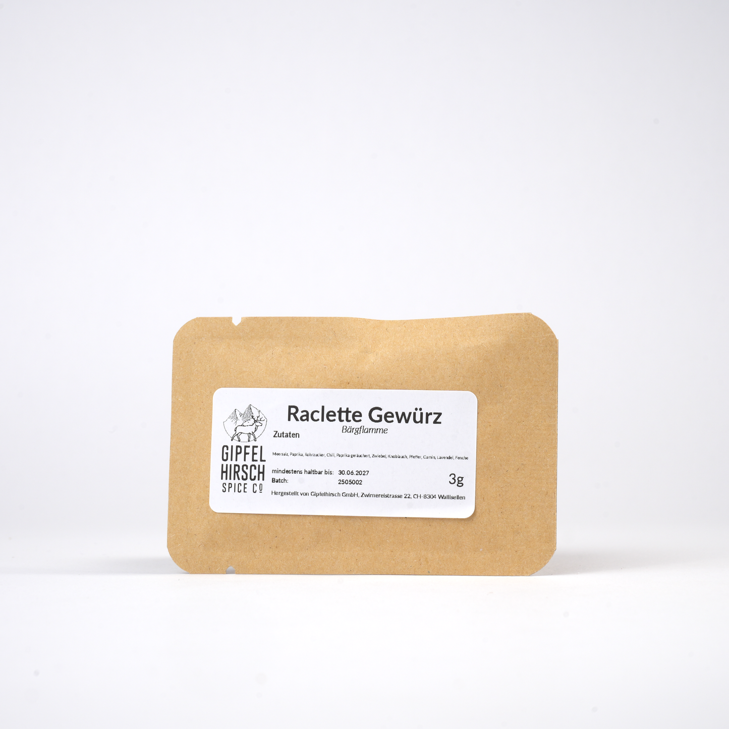 Raclette Gewürz Bärgflamme