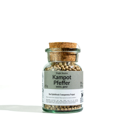 Kampot Pfeffer, weiss