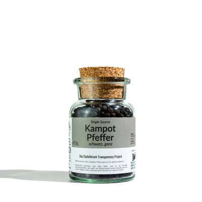 Kampot Pfeffer, schwarz