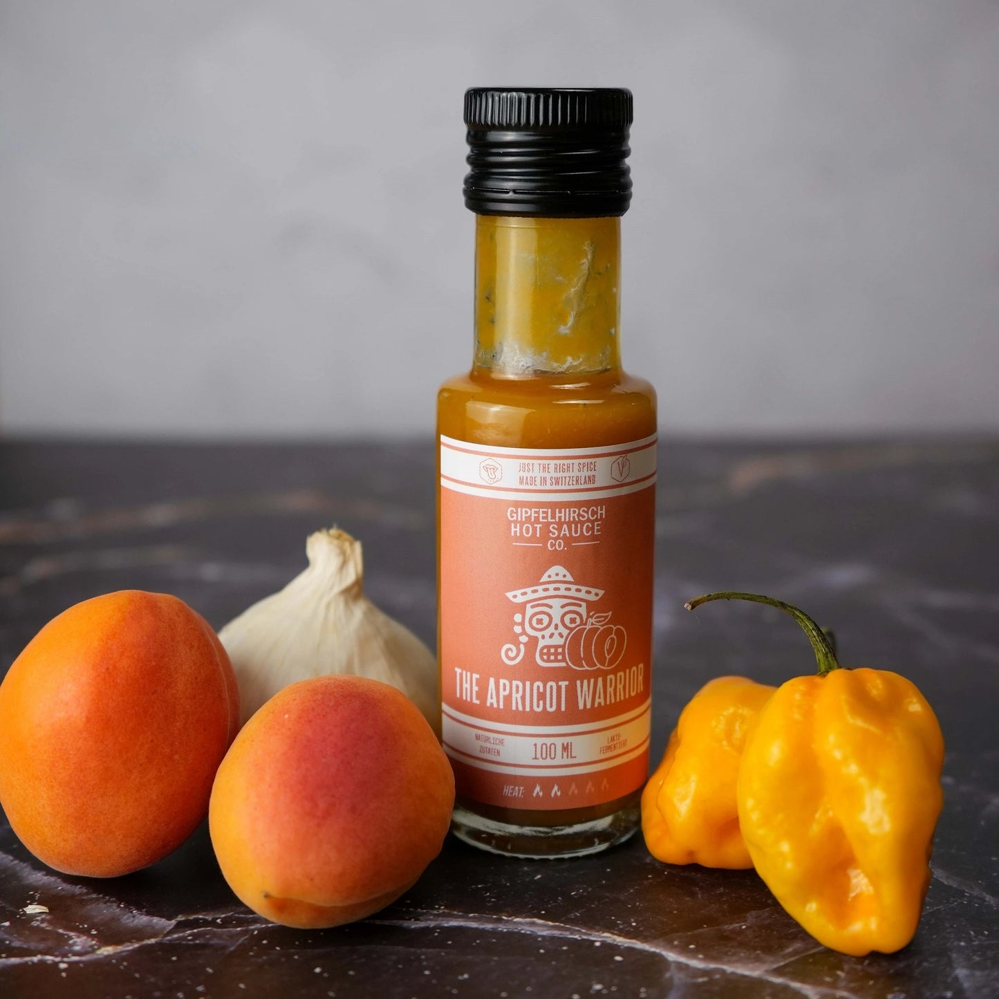 The Apricot Warrior - The Apricot Garlic Hotsauce