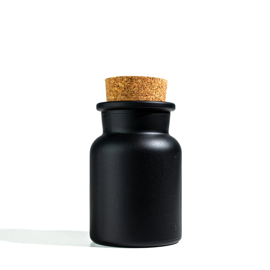 Cork Jar 150ml black coated