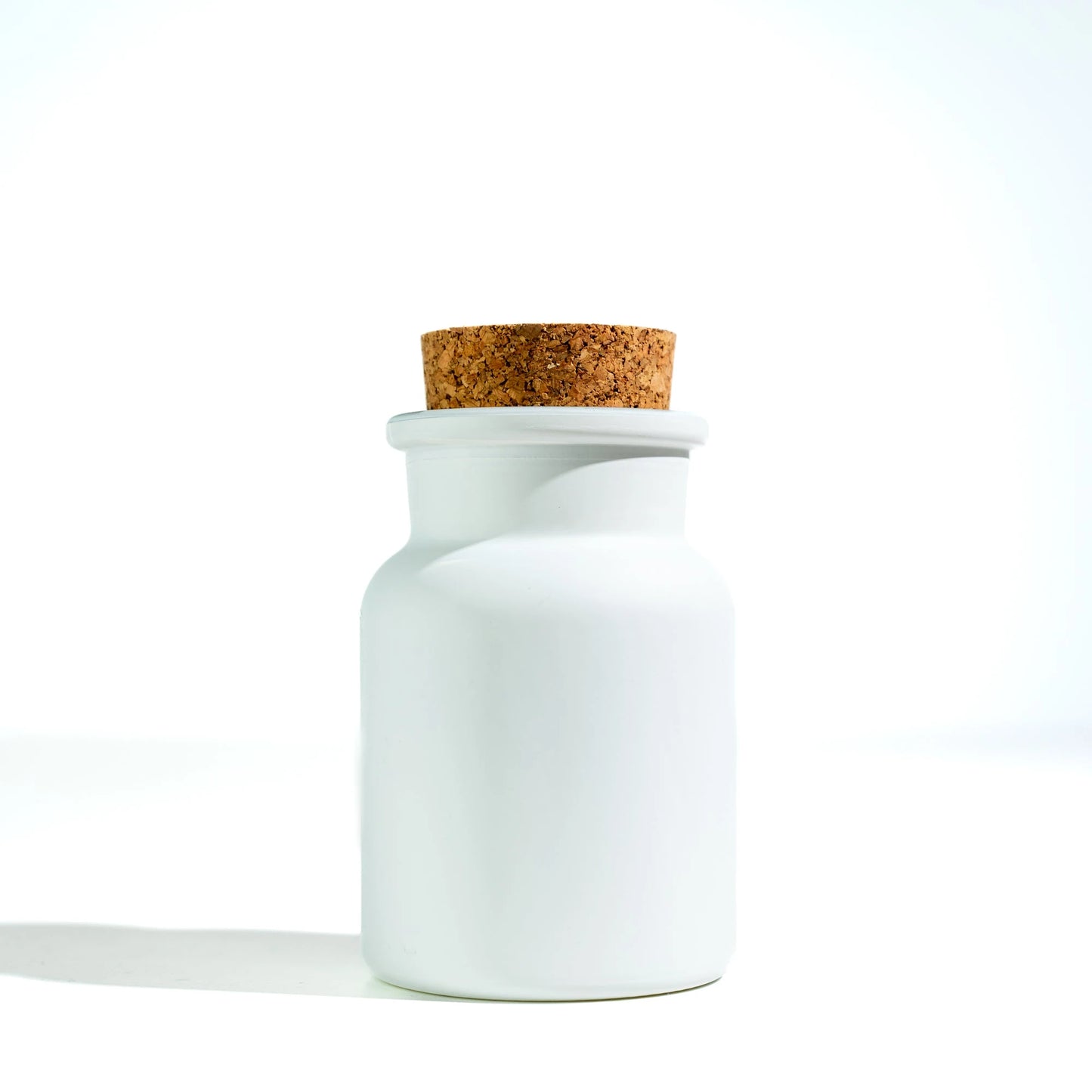Cork Jar 150 ml white