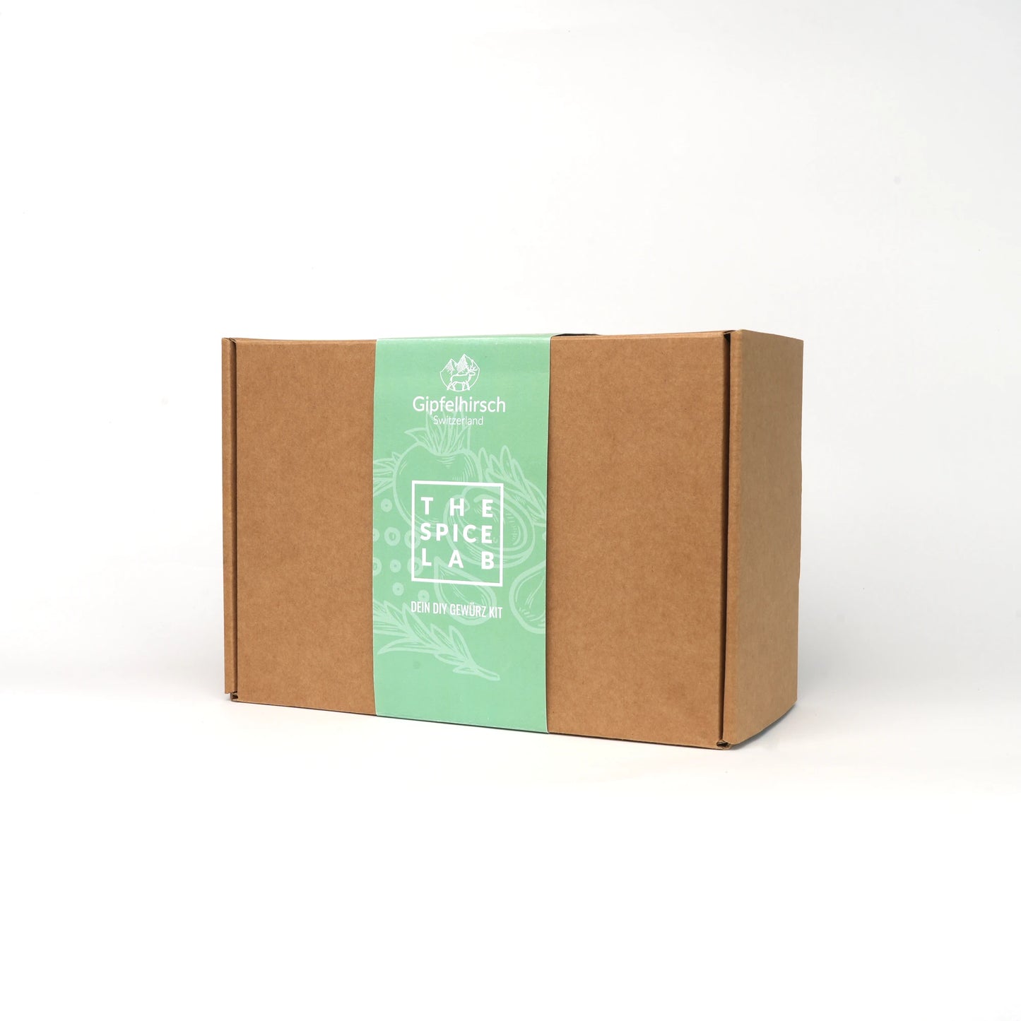 Spice Gift Set with a green label featuring 'The Spice Lab' on a white background