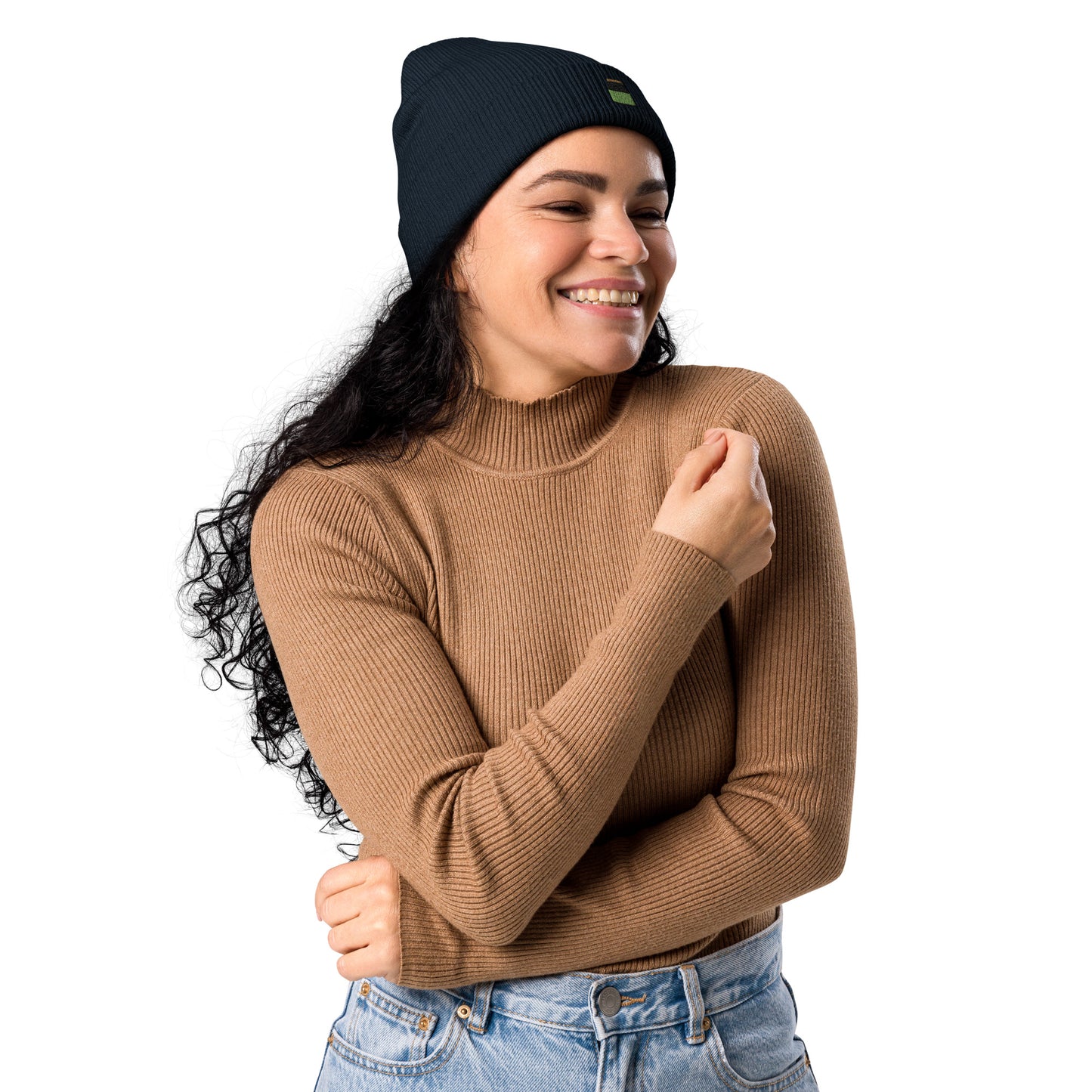 Ribbed beanie - Embroidered Spice Jar