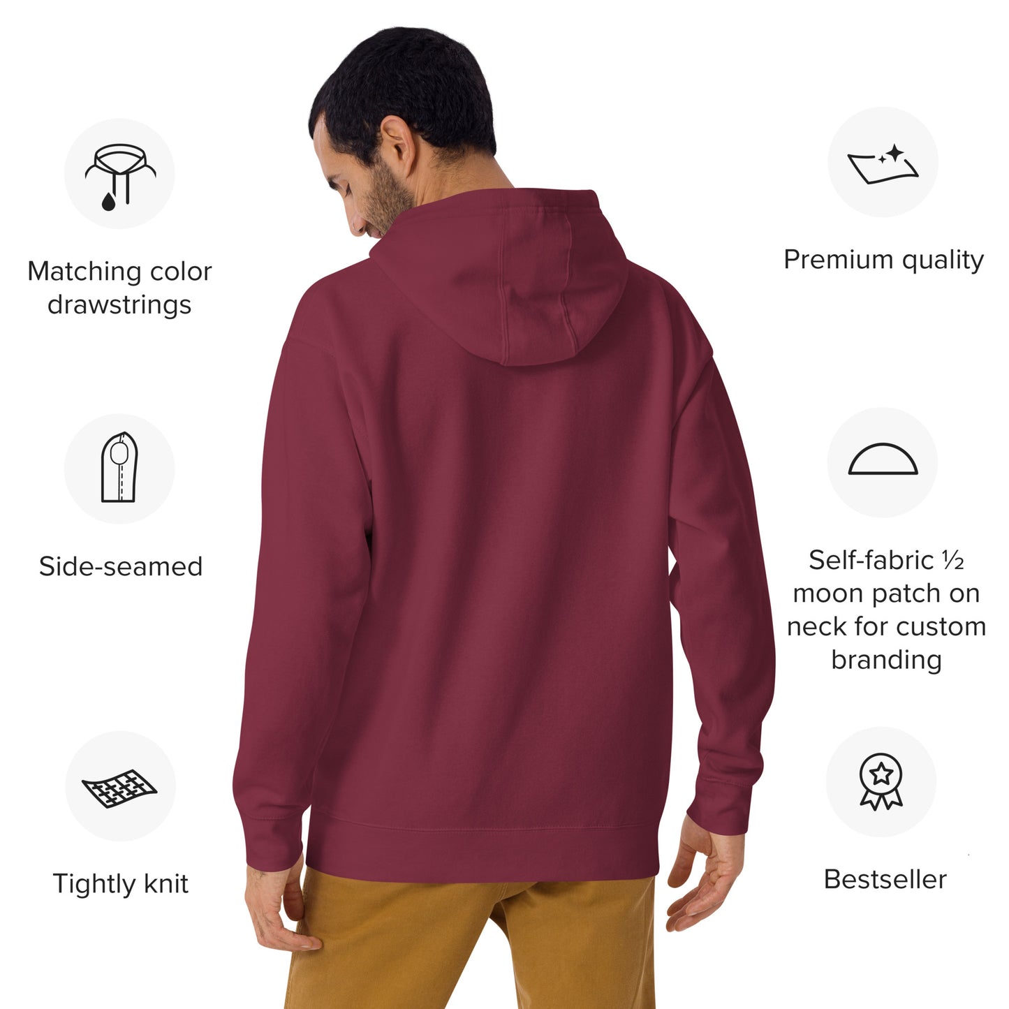 Unisex Hoodie - Embroidered Spice Jar