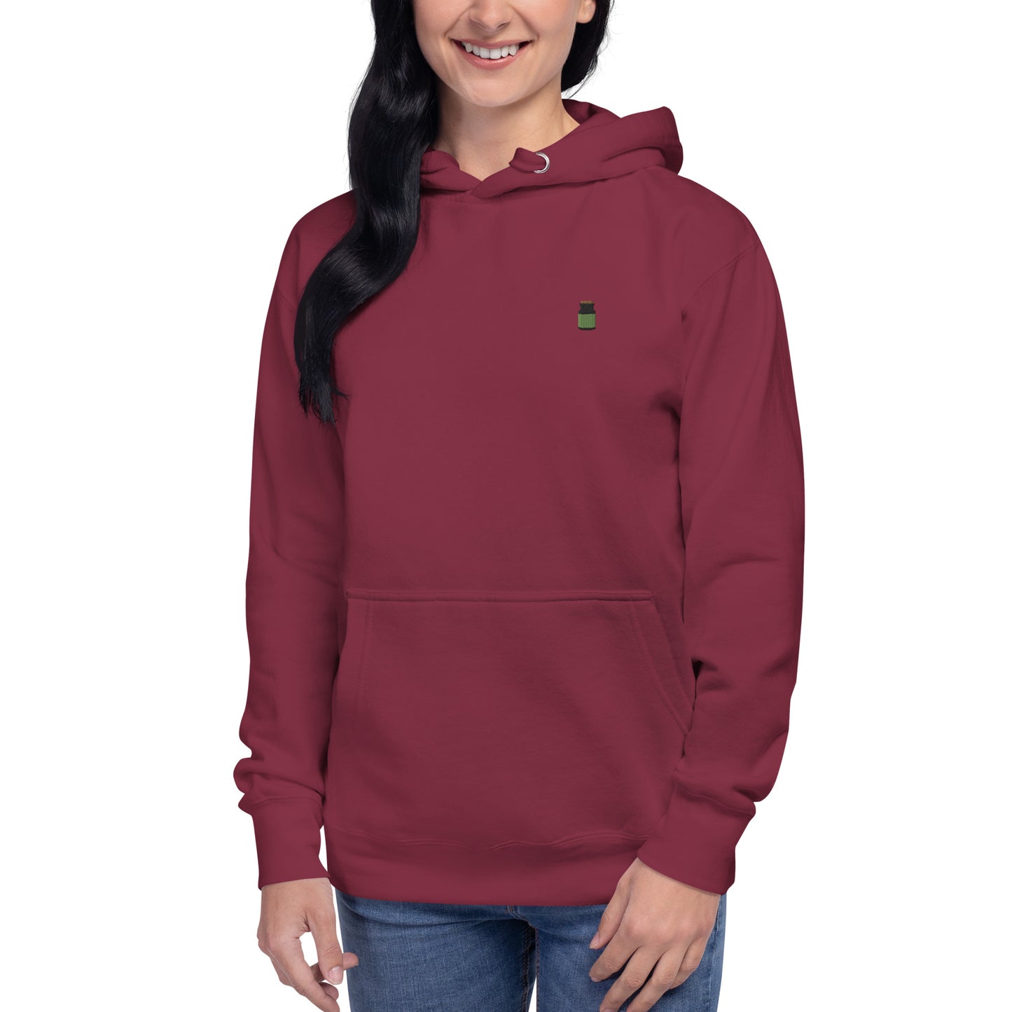 Unisex Hoodie - Embroidered Spice Jar