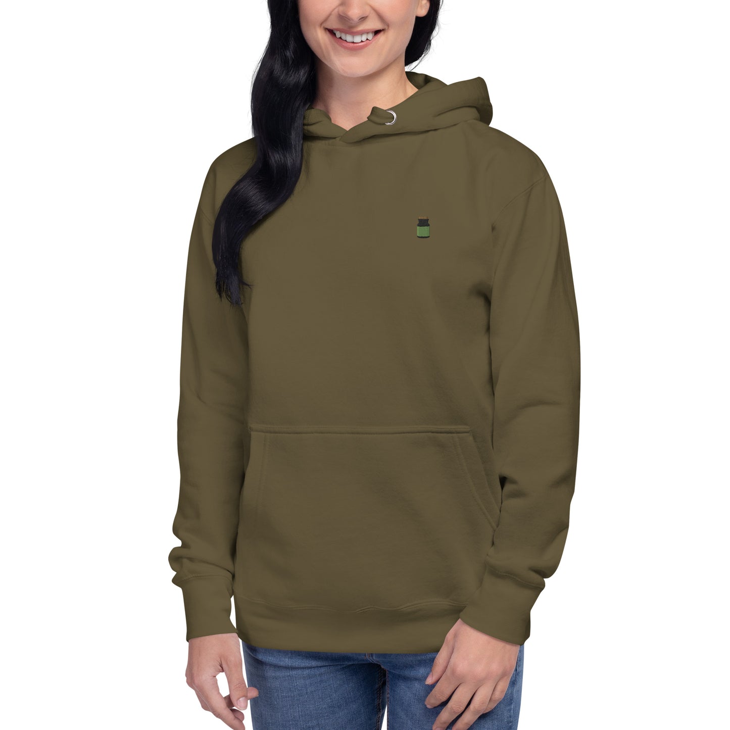 Unisex Hoodie - Embroidered Spice Jar