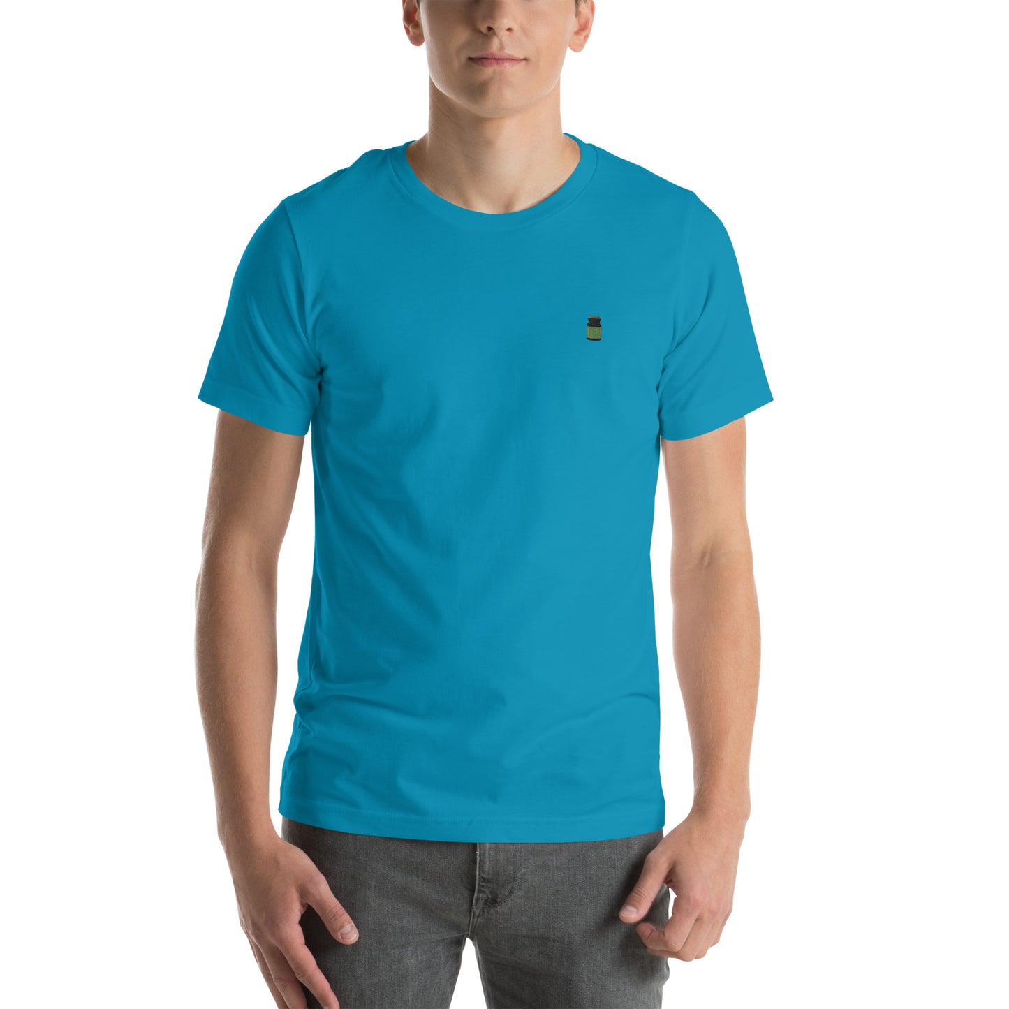 Unisex T-Shirt - Embroidered Spice Jar