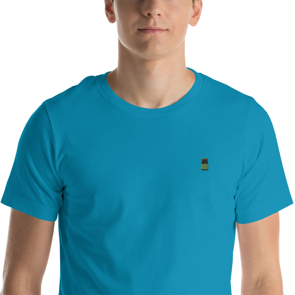 Unisex T-Shirt - Embroidered Spice Jar