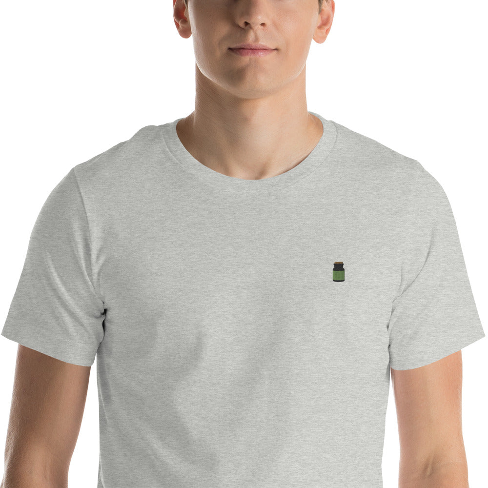 Unisex T-Shirt - Embroidered Spice Jar