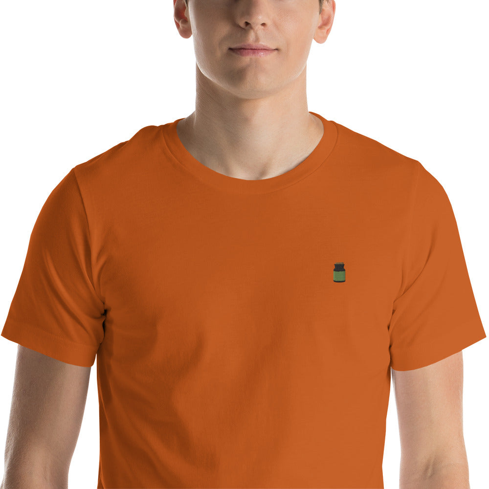 Unisex T-Shirt - Embroidered Spice Jar