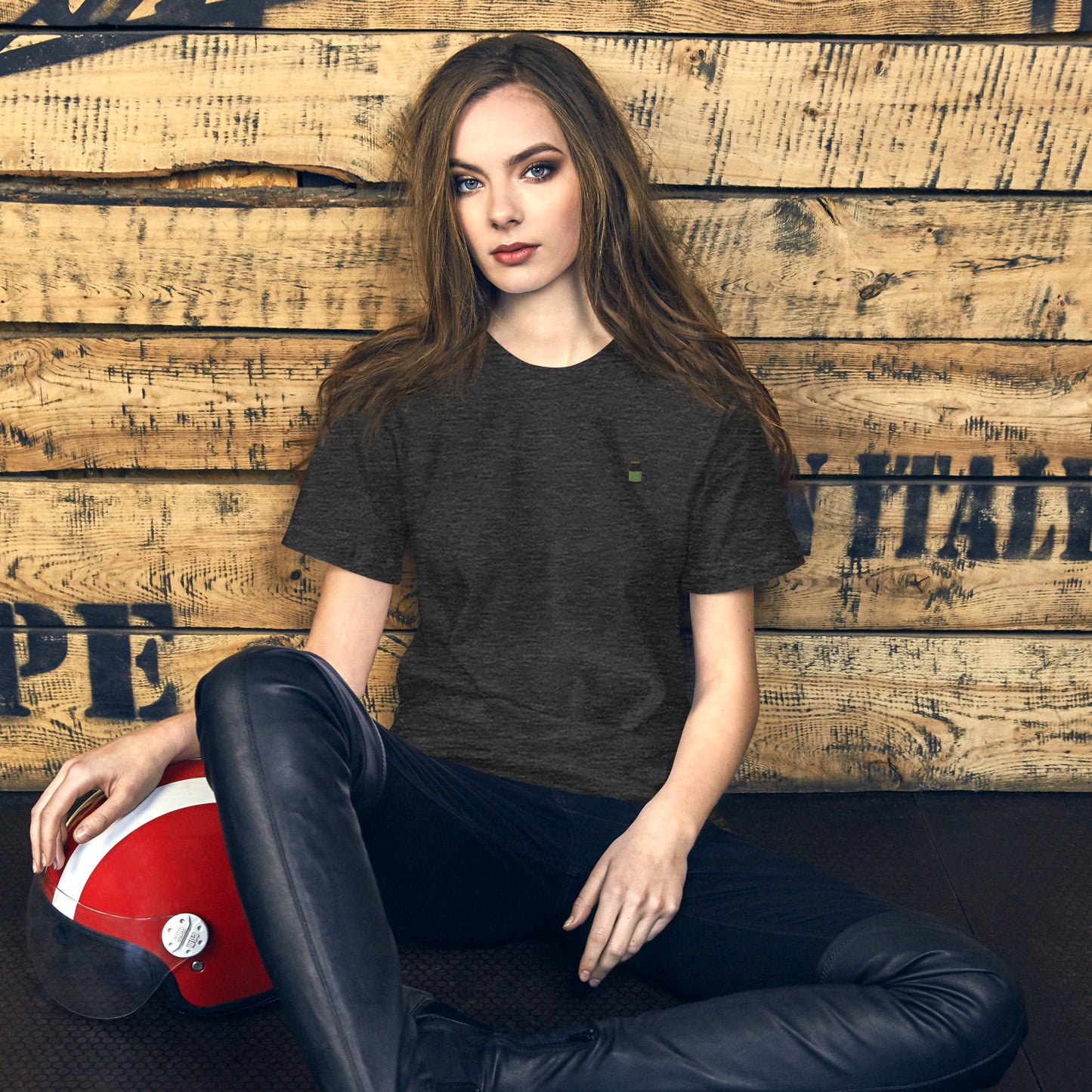 Unisex T-Shirt - Embroidered Spice Jar