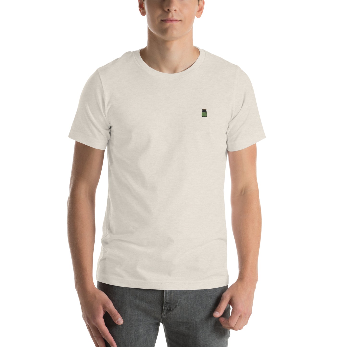Unisex T-Shirt - Embroidered Spice Jar