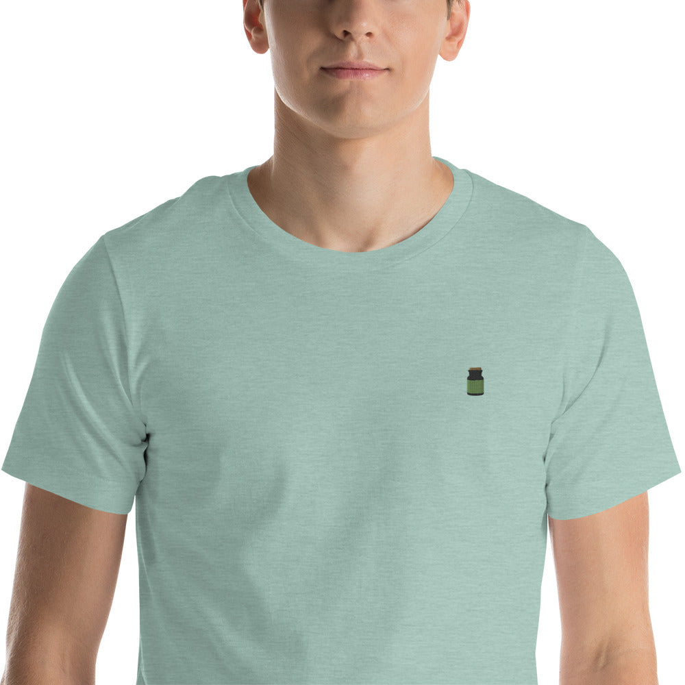 Unisex T-Shirt - Embroidered Spice Jar