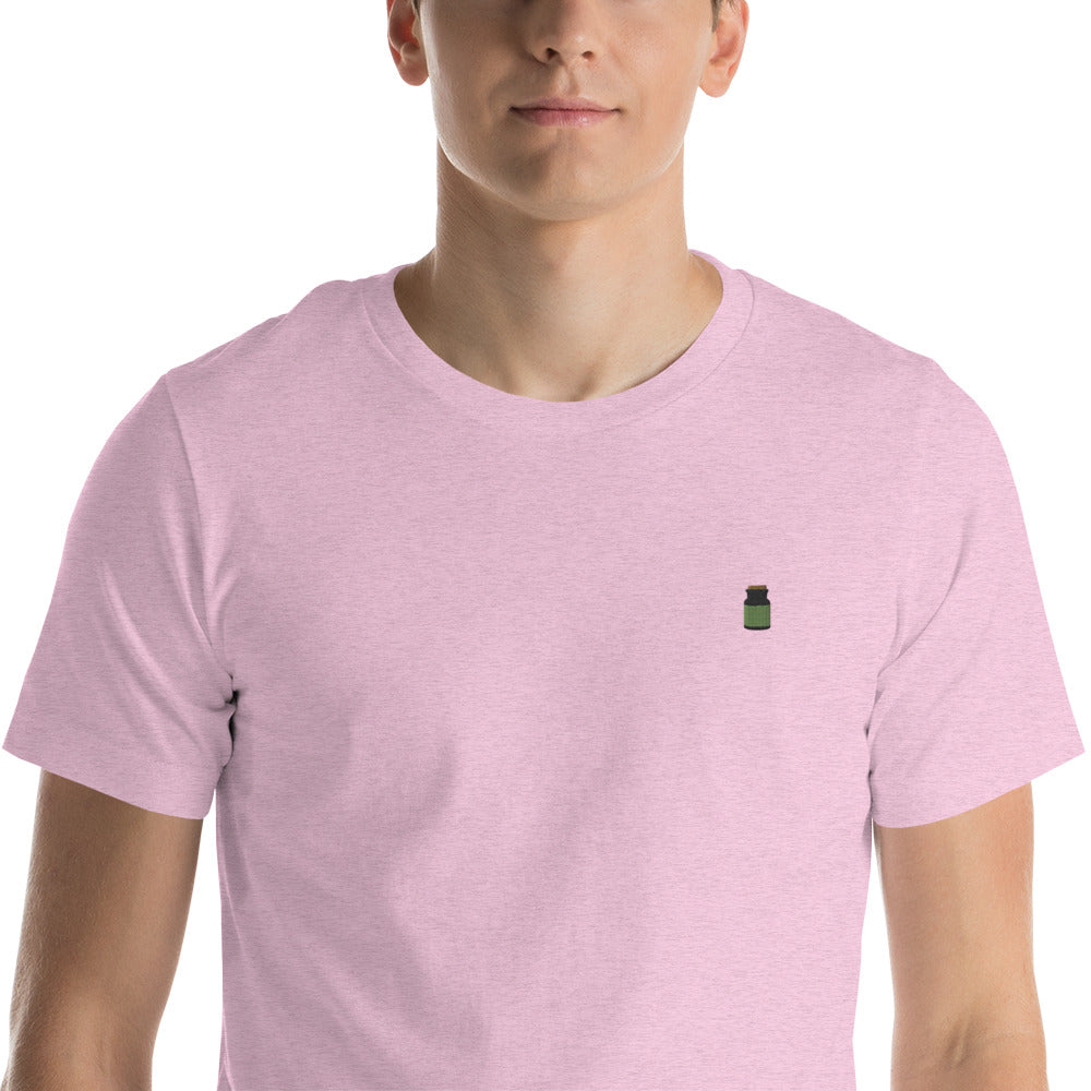 Unisex T-Shirt - Embroidered Spice Jar
