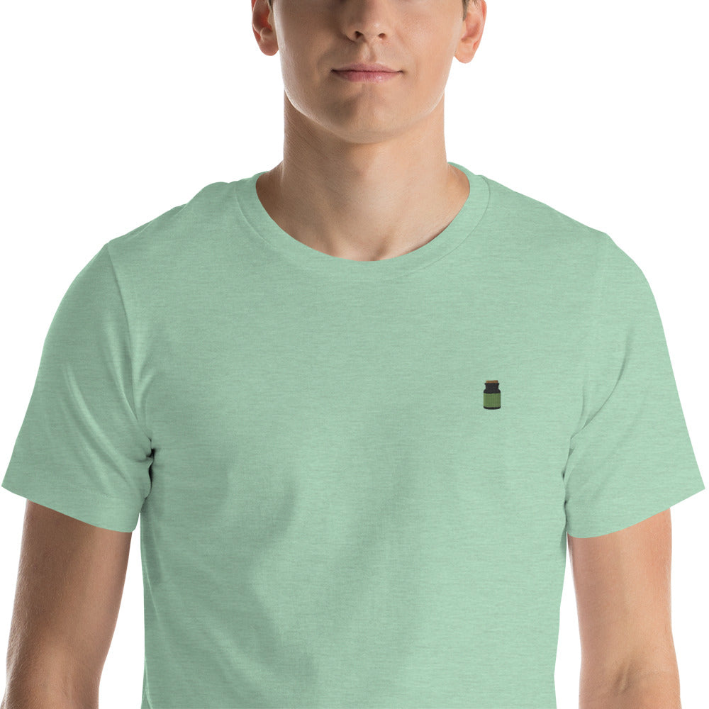 Unisex T-Shirt - Embroidered Spice Jar