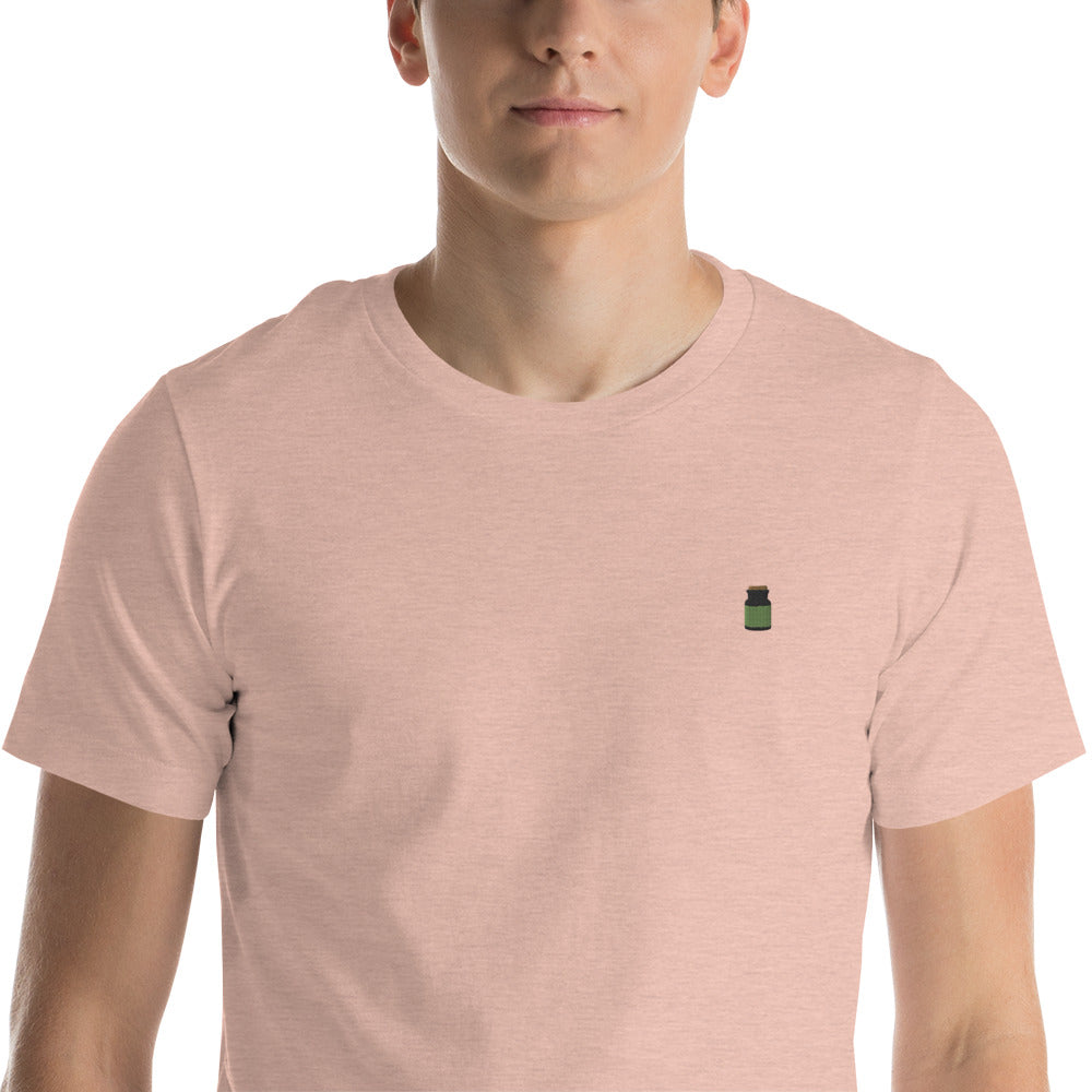 Unisex T-Shirt - Embroidered Spice Jar
