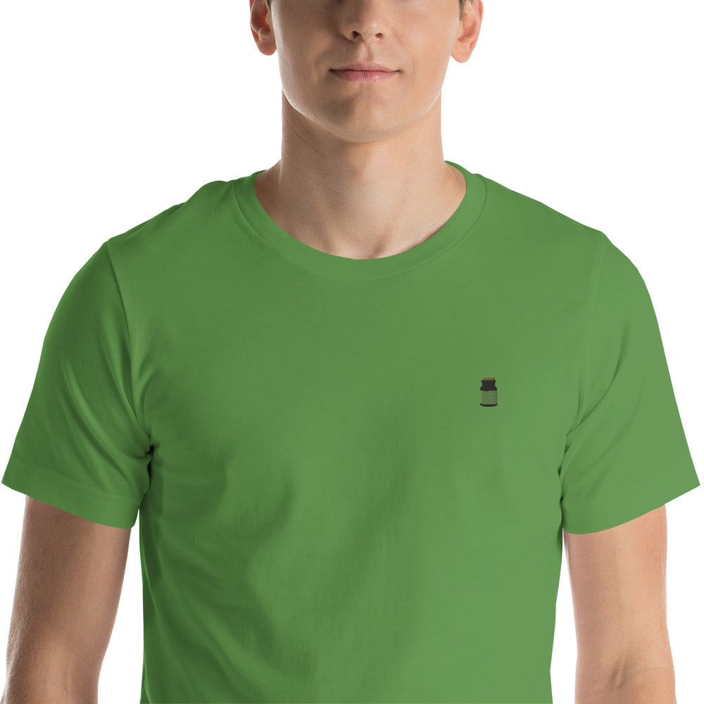 Unisex T-Shirt - Embroidered Spice Jar