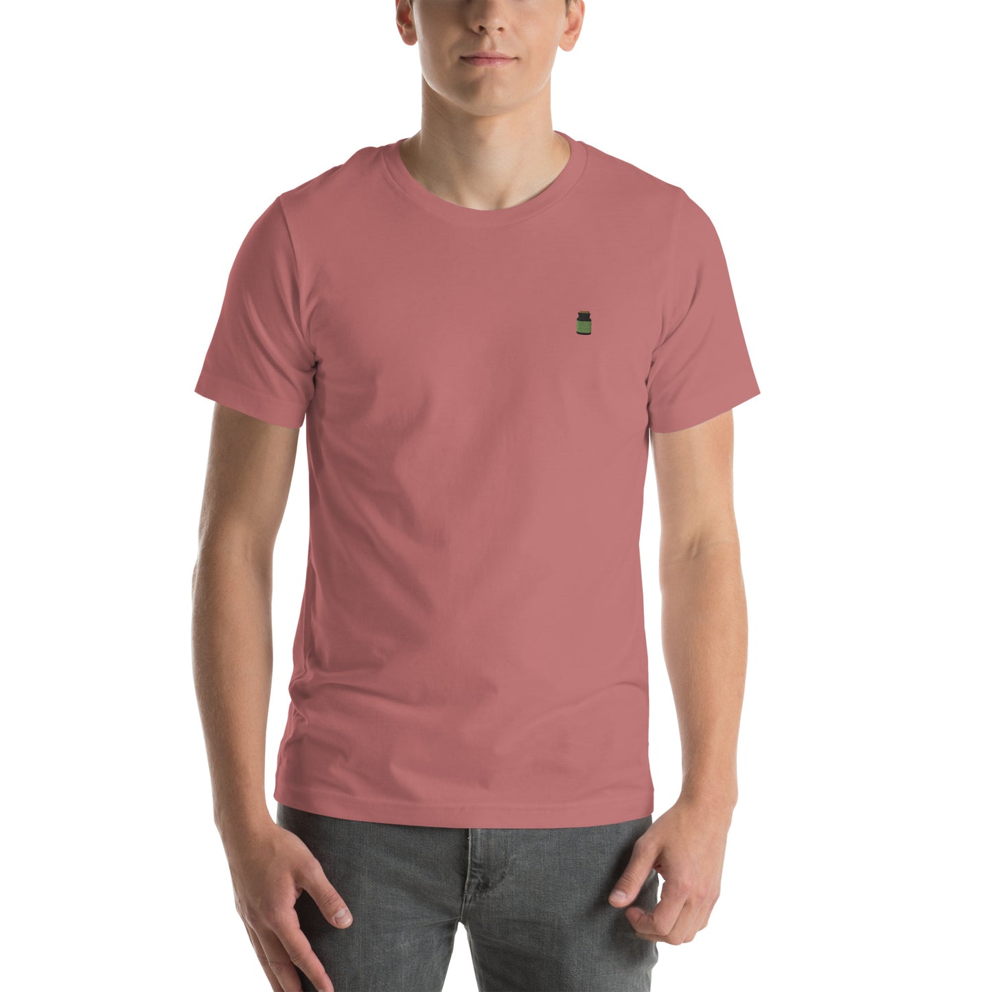 Unisex T-Shirt - Embroidered Spice Jar