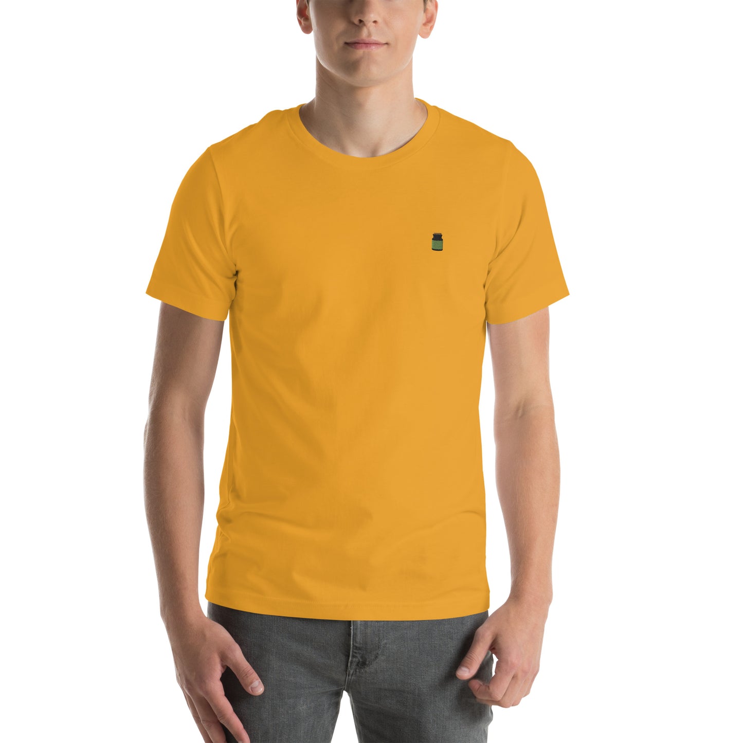 Unisex T-Shirt - Embroidered Spice Jar