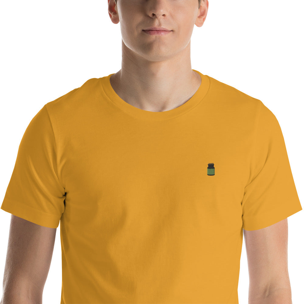 Unisex T-Shirt - Embroidered Spice Jar