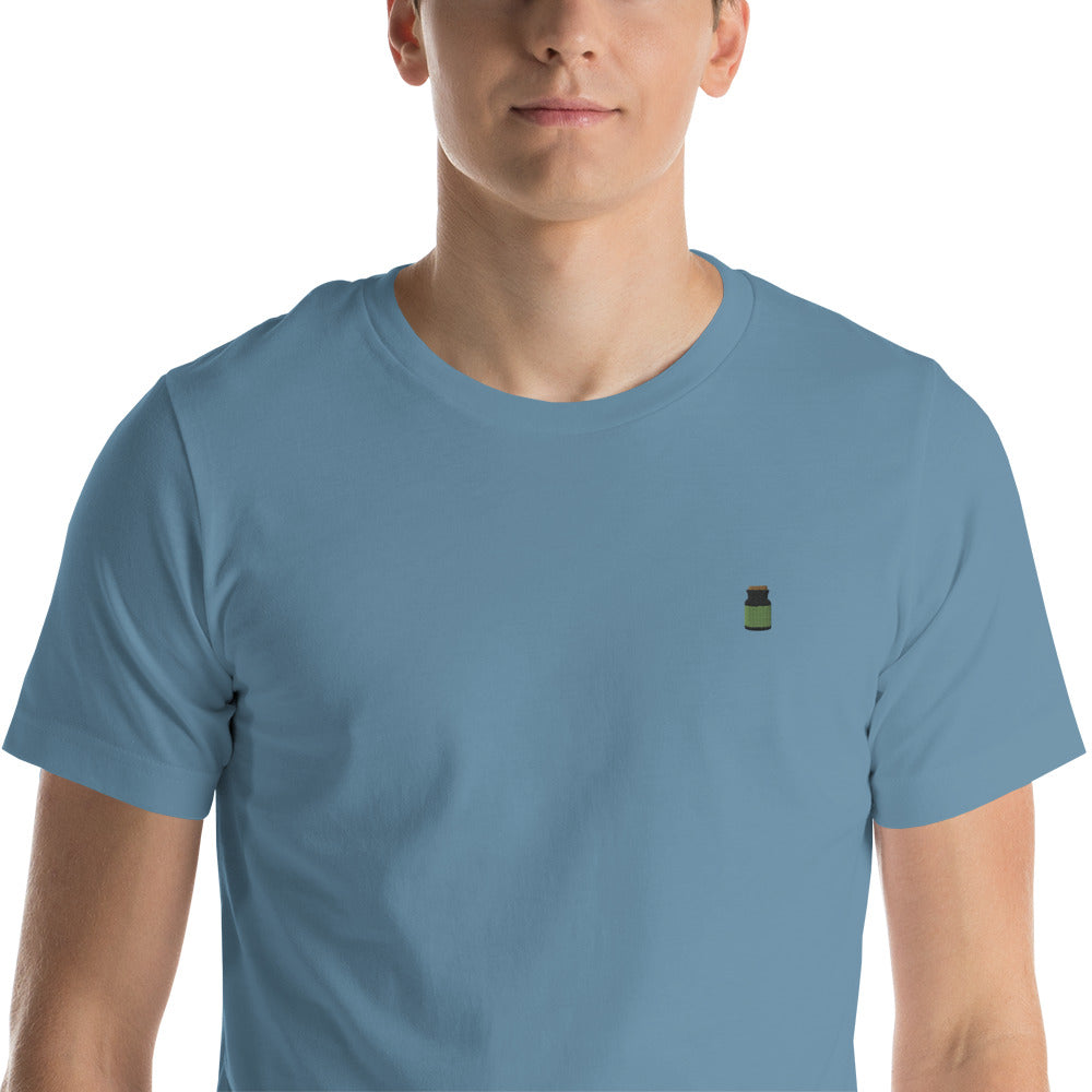 Unisex T-Shirt - Embroidered Spice Jar