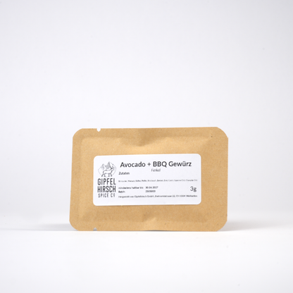 Avocado + BBQ Gewürz Ferkel