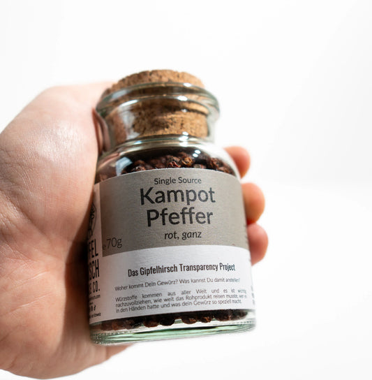 Kampot Pepper, red