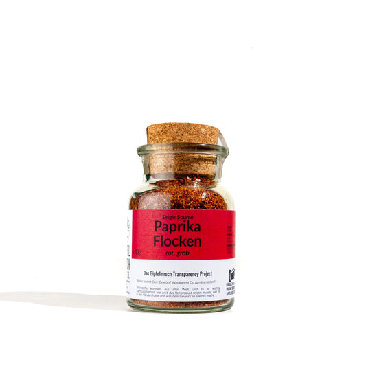 Paprika Flakes, red, coarse