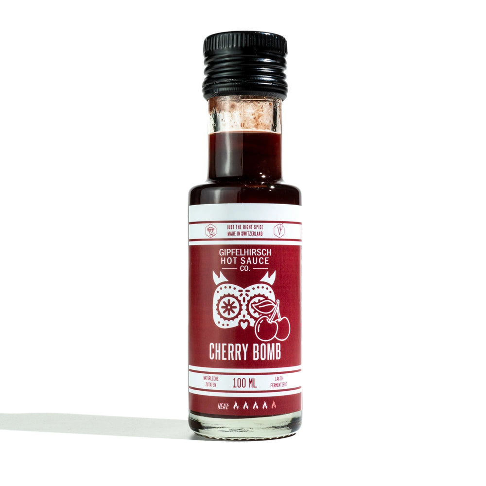 Cherry Bomb - Die Kirsch Ahornsirup Hotsauce