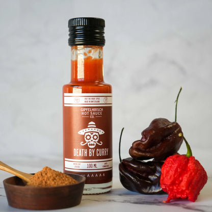 Death by Curry - Die Carolina Reaper Hotsauce