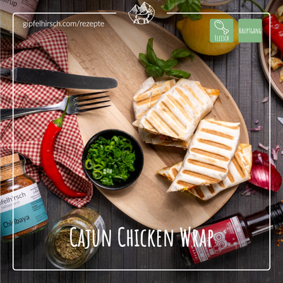 Cajun Chicken Wrap