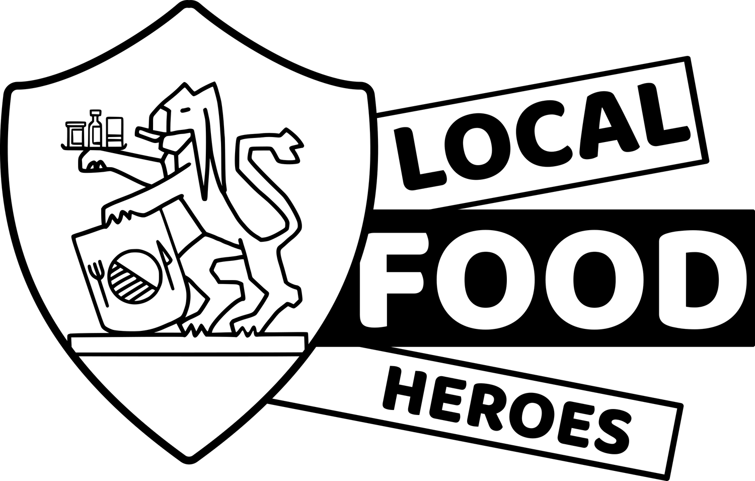Logo of the local food heroes