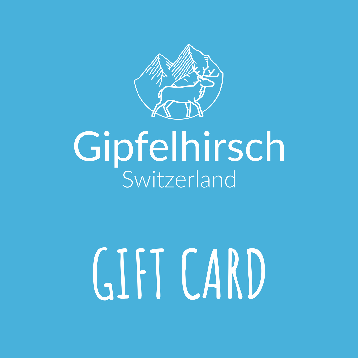 Gipfelhirsch Gift Card